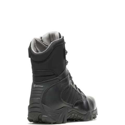 Bates GX 8 Safety Toe E02272 Mens Black Wide Leather Lace Up Tactical Boots