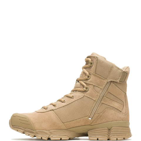 Bates Velocitor Waterproof Zip E04040 Mens Brown Leather Tactical Boots