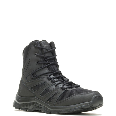 Bates Rallyforce Tall Zip E04160 Mens Black Leather Lace Up Tactical Boots