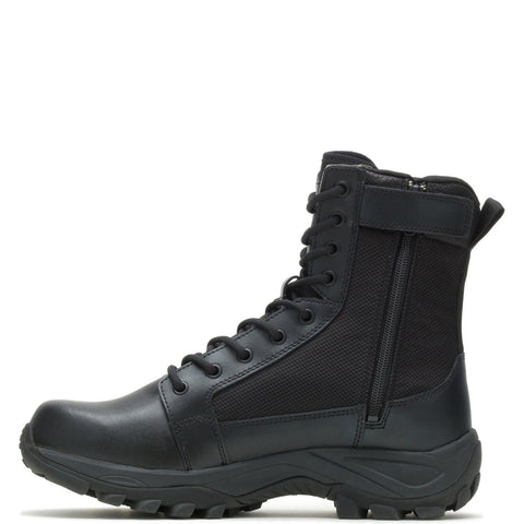 Bates Fuse Side Zip Waterproof E06508 Mens Black Wide Tactical Boots