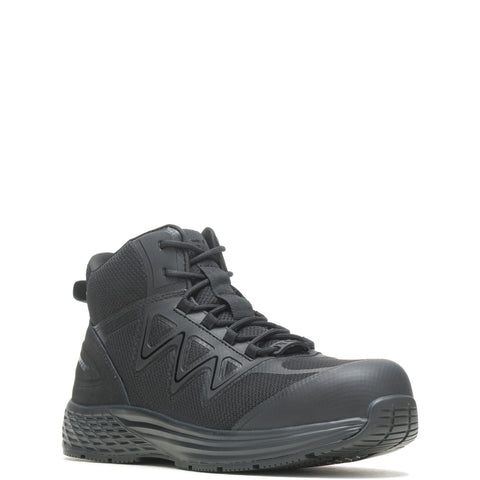 Bates Rush Mid Work Composite Toe E09103 Mens Black Tactical Boots