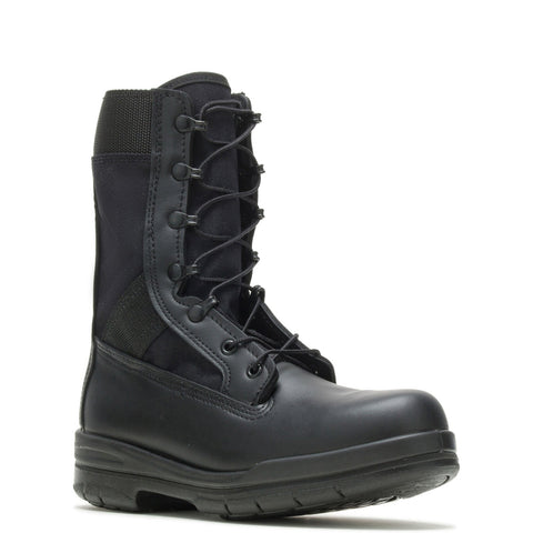 Bates Jungle Boot 8" E00724 Womens Black Wide Leather Lace Up Tactical Boots