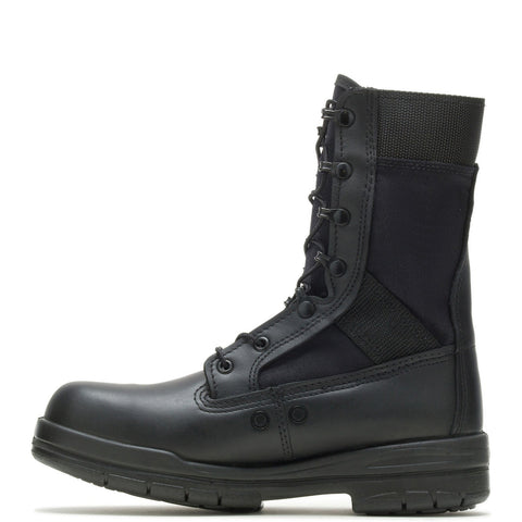 Bates Jungle Boot 8" E00724 Womens Black Wide Leather Lace Up Tactical Boots