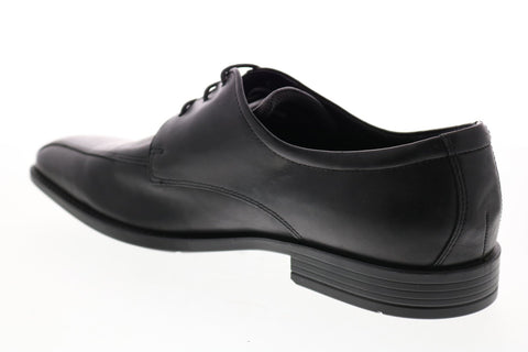 Cole Haan C17103 Mens Black Leather Oxfords & Lace Ups Plain Toe Shoes