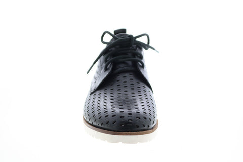 Earth Inc. Camino Lace Up Oxford Womens Black Lifestyle Sneakers Shoes