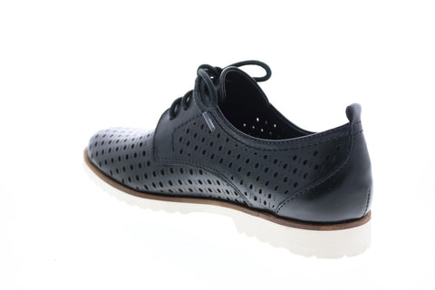 Earth Inc. Camino Lace Up Oxford Womens Black Lifestyle Sneakers Shoes