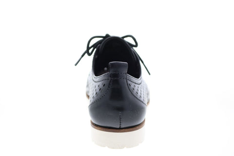 Earth Inc. Camino Lace Up Oxford Womens Black Lifestyle Sneakers Shoes