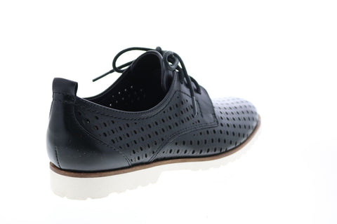 Earth Inc. Camino Lace Up Oxford Womens Black Lifestyle Sneakers Shoes