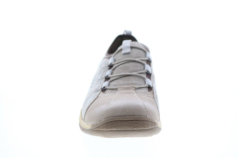 Earth Origins Clara Cora Womens Gray Suede Lace Up Lifestyle Sneakers Shoes