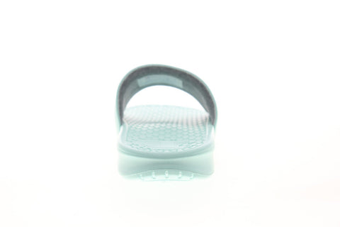 Champion Super Slide Split Script Mens Green Synthetic Slides Sandals Shoes