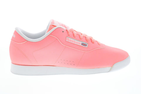 Reebok Princess CM8706 Womens Pink Synthetic Up Lifestyle Sneaker - Shoes