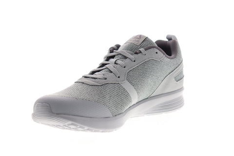 Reebok Foster Flyer CM9964 Mens Gray Mesh Lace Up Athletic Running Shoes
