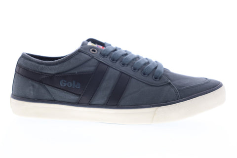 Gola Comet CMA516 Mens Gray Canvas Lace Up Low Top Sneakers Shoes