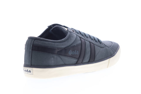 Gola Comet CMA516 Mens Gray Canvas Lace Up Low Top Sneakers Shoes