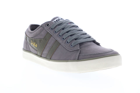 Gola Comet CMA516 Mens Gray Canvas Lace Up Low Top Sneakers Shoes