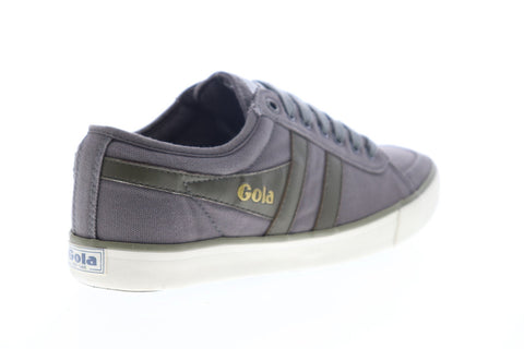 Gola Comet CMA516 Mens Gray Canvas Lace Up Low Top Sneakers Shoes