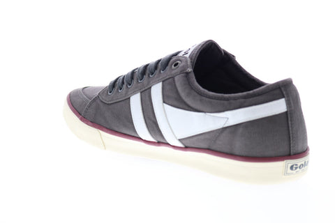 Gola Comet CMA516 Mens Gray Canvas Lace Up Low Top Sneakers Shoes