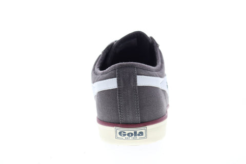 Gola Comet CMA516 Mens Gray Canvas Lace Up Low Top Sneakers Shoes