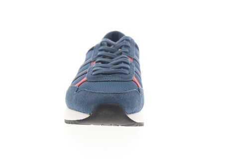 Gola Toronto CMA559 Mens Blue Mesh Lace Up Low Top Sneakers Shoes