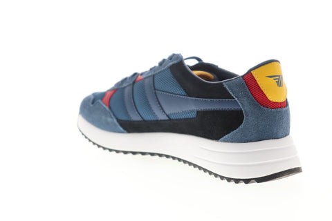 Gola Toronto CMA559 Mens Blue Mesh Lace Up Low Top Sneakers Shoes
