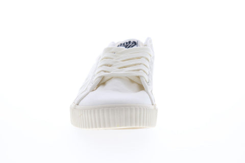 Gola Tennis Mark Cox Wash Vegan CMB041 Mens White Low Top Sneakers Shoes