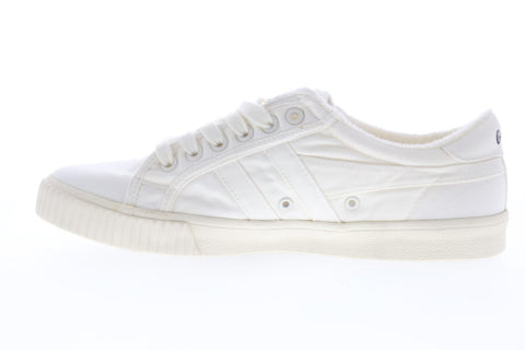 Gola Tennis Mark Cox Wash Vegan CMB041 Mens White Low Top Sneakers Shoes