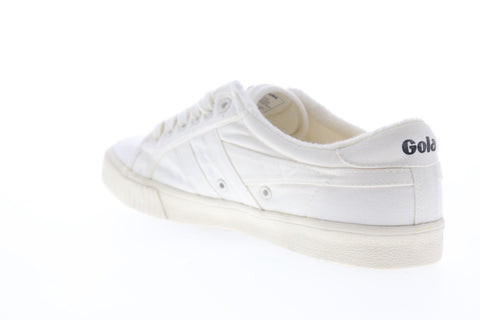 Gola Tennis Mark Cox Wash Vegan CMB041 Mens White Low Top Sneakers Shoes