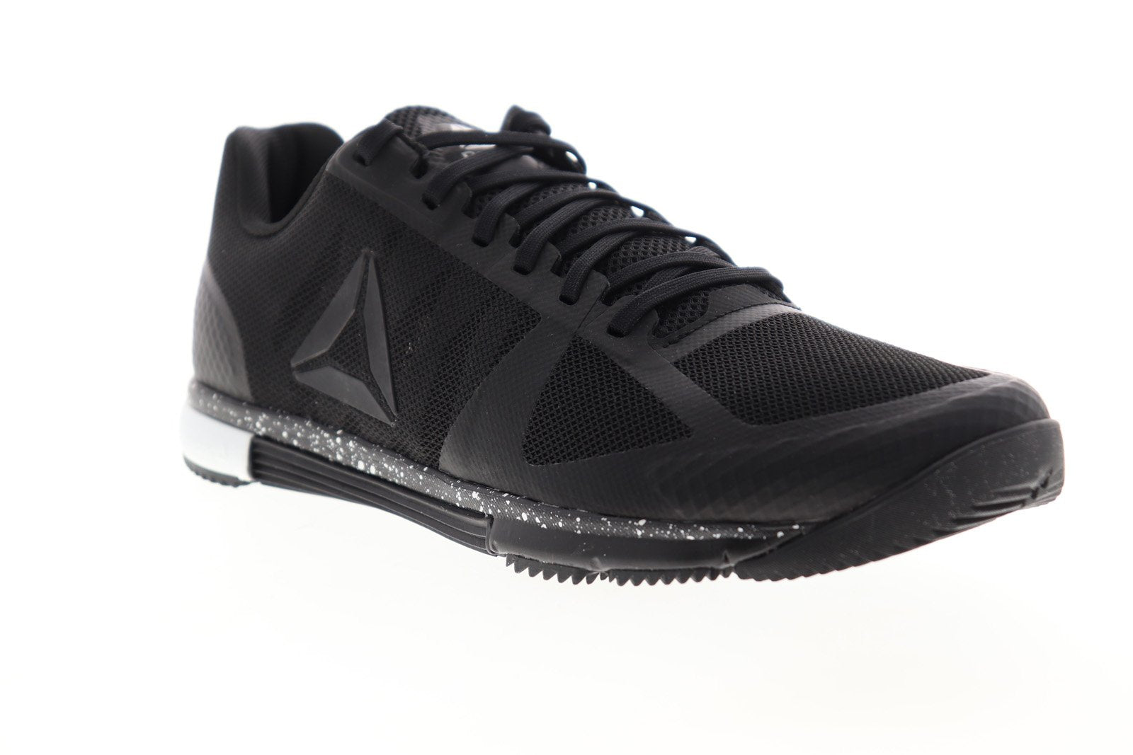 Reebok Speed TR CN1010 Mens Black Mesh Lace Up Athletic Cross Training Ruze Shoes