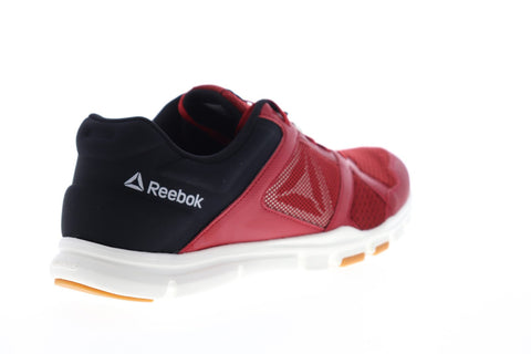 Reebok Yourflex Train 10 MT CN1249 Mens Red Mesh Athletic Cross Training Shoes
