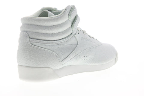 udmelding Ved blyant Reebok Freestyle HI FBT CN1637 Womens Gray Leather Lifestyle Sneakers -  Ruze Shoes