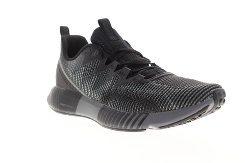 Reebok Fusion Flexweave CN2426 Mens Black Nylon Athletic Lace Up Running Shoes