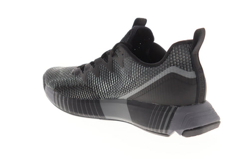 Reebok Fusion Flexweave CN2426 Mens Black Nylon Athletic Lace Up Running Shoes