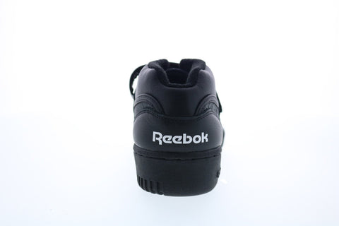 Reebok Workout Clean Mid Strap MU CN3916 Mens Black Low Top Sneakers Shoes