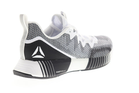 Reebok Fusion Flexweave CN4713 Mens Black Nylon Athletic Running Shoes