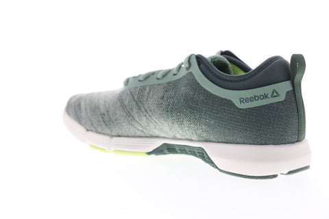 Reebok Speed Her TR CN4861 Womens Green Canvas Lace Up Athletic Running Shoes