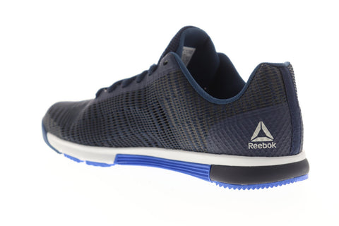 Reebok Speed TR Flexweave CN5503 Mens Blue Mesh Lace Up Athletic Running Shoes
