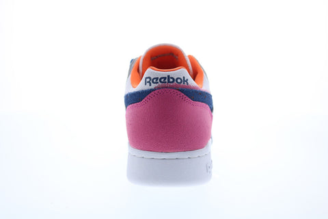 Reebok Workout Plus Montana Cans CN6325 Mens White Leather Low Top Sneakers Shoes