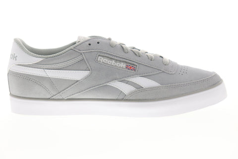 Reebok Revenge Plus MU CN6988 Mens Gray Suede Low Top Sneakers Shoes