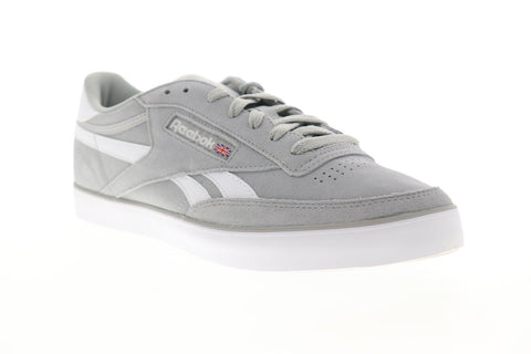 Reebok Revenge Plus MU CN6988 Mens Gray Suede Low Top Sneakers Shoes
