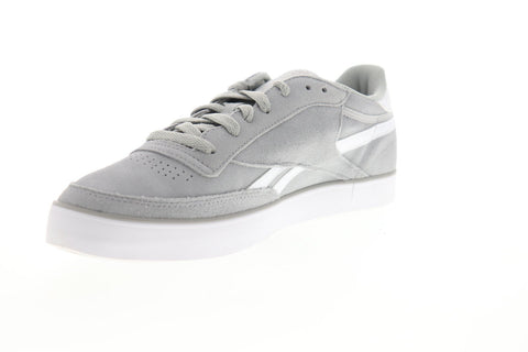 Reebok Revenge Plus MU CN6988 Mens Gray Suede Low Top Sneakers Shoes