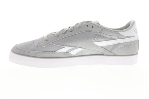 Reebok Revenge Plus MU CN6988 Mens Gray Suede Low Top Sneakers Shoes