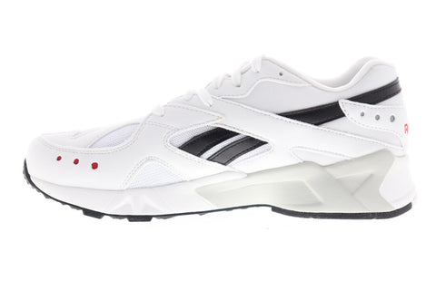 Reebok Aztrek CN7187 Mens White Synthetic & Textile Low Top Sneakers Shoes