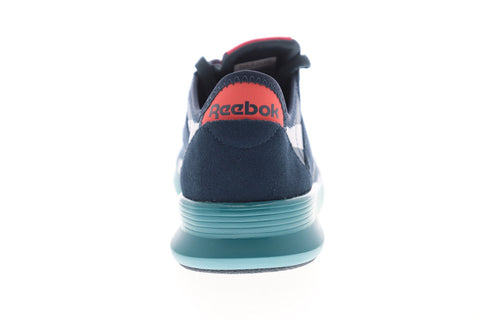 Reebok Classic Nylon SP CN7743 Womens Blue Suede Lace Up Sneakers Shoes 
