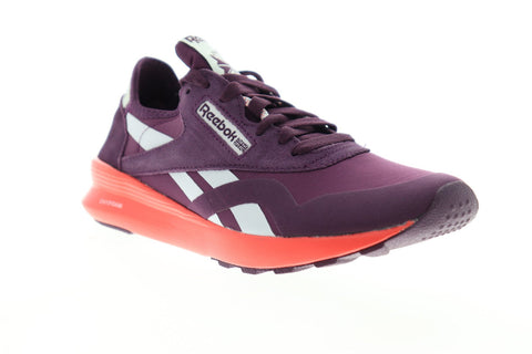 Reebok Classic Nylon SP CN7744 Womens Purple Suede Lace Up Sneakers Shoes 