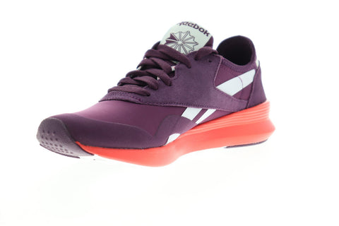 Reebok Classic Nylon SP CN7744 Womens Purple Suede Lace Up Sneakers Shoes 