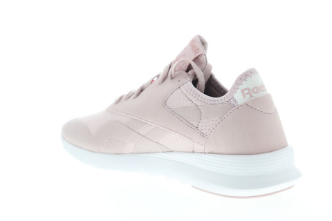 Reebok Classic Nylon SP CN7746 Womens Pink Suede Lace Up Sneakers Shoes 