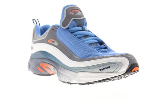 Reebok Daytona DMX MU CN7827 Mens Blue Leather Lace Up Low Top Sneakers Shoes