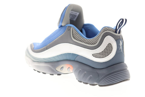 Reebok Daytona DMX MU CN7827 Mens Blue Leather Lace Up Low Top Sneakers Shoes