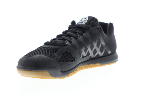 Reebok Crossfit Nano 2.0 Womens Black Mesh Athletic Cross Training Shoes
