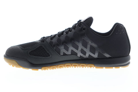 Reebok Crossfit Nano 2.0 Womens Black Mesh Athletic Cross Training Shoes